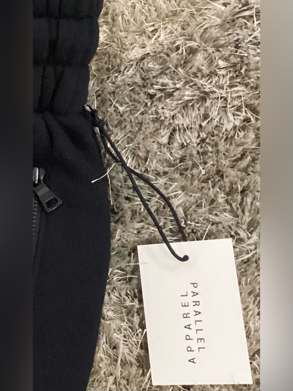 Women's High Waisted Black Sweatpants